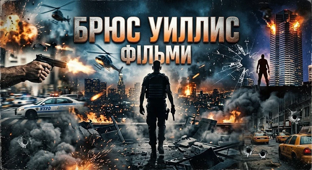 Кращі ролі Брюса Вілліса в бойовиках і трилерах