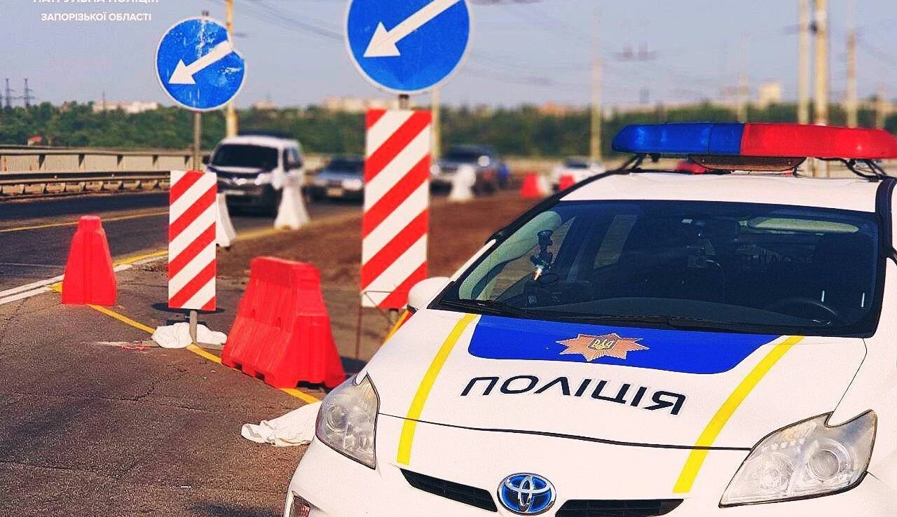 Нова схема руху на ДніпроГЕС: з 8 червня дві смуги перекриють через ремонт