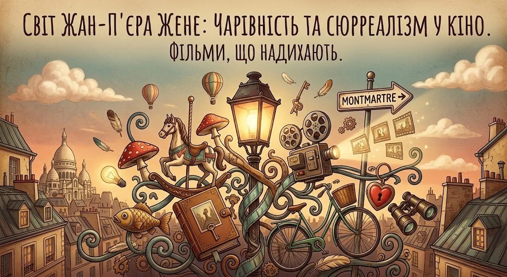 Фільми Жан-П’єра Жене за жанрами та роками виходу
