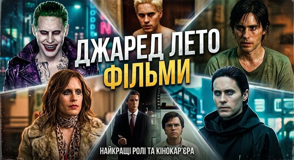 Повний список фільмів Джаред Лето з детальними описами